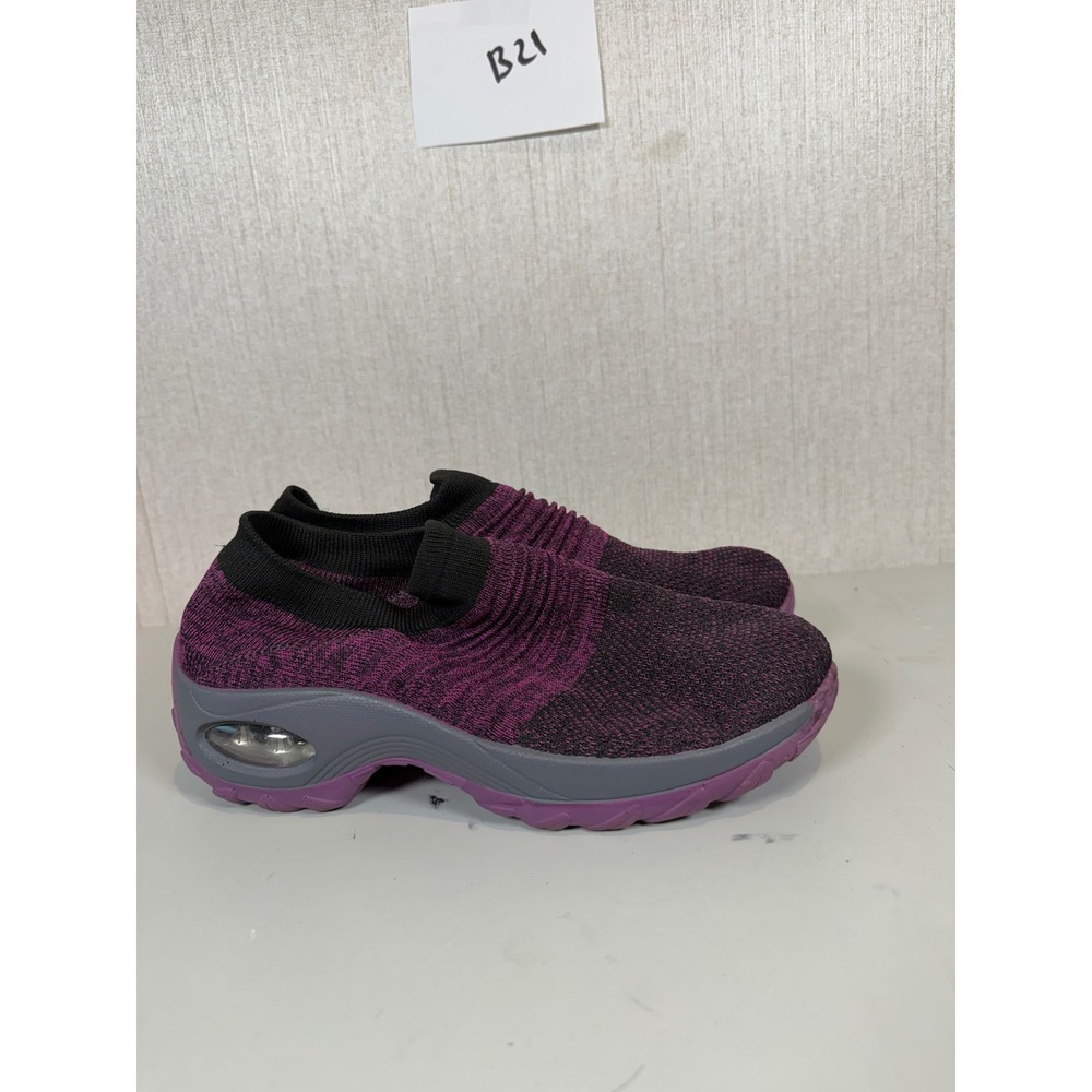 Women Sneakers Purple Women's Size 41(US 10) Walking Shoes